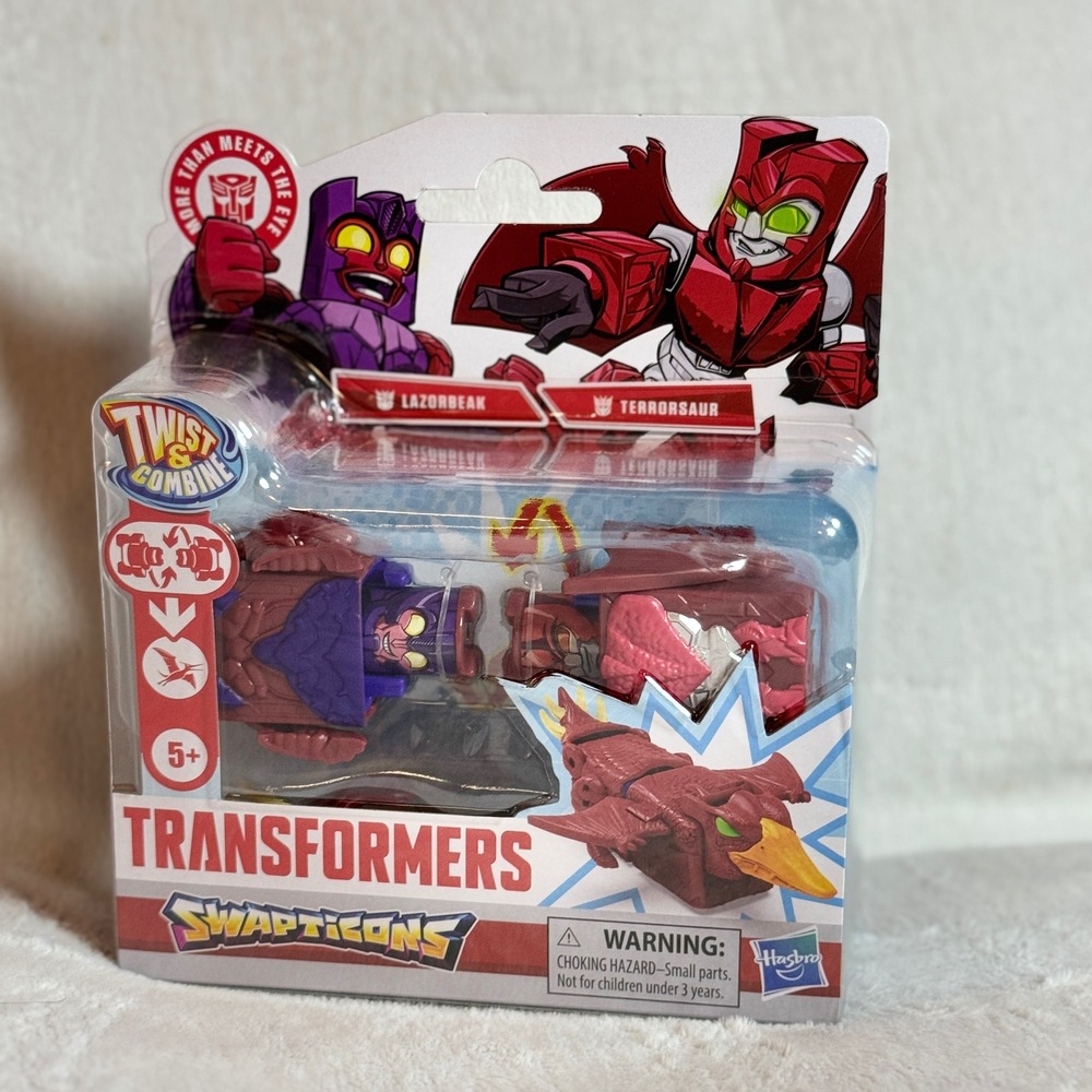 Hasbro Transformers Swapticon Lazorbeak & Terrorsaur Twist & Combine New in Box